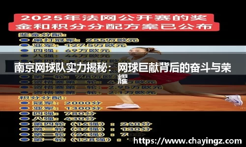 南京网球队实力揭秘:网球巨献背后的奋斗与荣耀